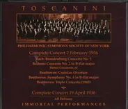 Arturo Toscanini , The New York Philharmonic Orchestra - Concerts Of 2 February And 19 April  - 1936