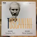 LP - Brahms - Symphony No. 4 / Haydn Variations (Arturo Toscanini) - Mono