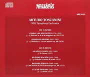 Double CD - Beethoven / Brahms / Verdi a.o. (Toscanini) - Symphony No. 8 / Symphony No. 4 / Te Deum a.o.