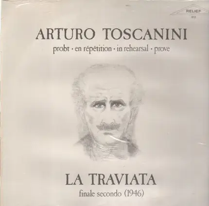 Verdi / Arturo Toscanini - Probt - En Repetition - In Rehearsal - Prove La Traviata Finale Secondo (1946)