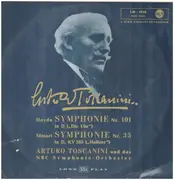LP - Arturo Toscanini und das NBC Symphonieorch - Hayd, Mozart Symphonien 101, 35