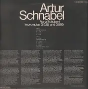LP - Artur Schnabel - Impromptus D.935 Und D.899 (Franz Schubert)