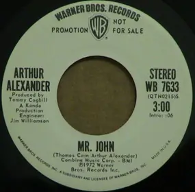 Arthur Alexander - Mr. John / You Got Me Knockin'