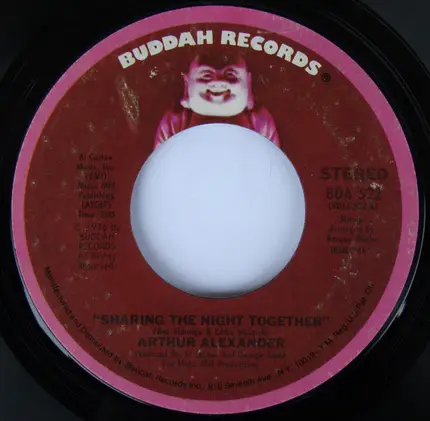 Arthur Alexander - Sharing The Night Together / She'll Throw Stones At You