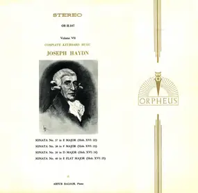 Franz Joseph Haydn - Complete Keyboard Music Volume VII