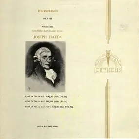 Franz Joseph Haydn - Complete Keyboard Music Volume XIII