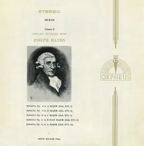 Franz Joseph Haydn - Complete Keyboard Music Volume II