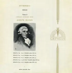 Franz Joseph Haydn - Complete Keyboard Music Volume II