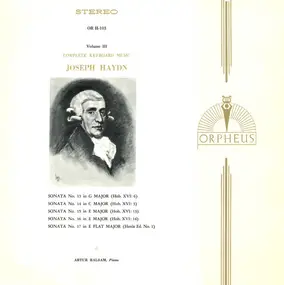 Franz Joseph Haydn - Complete Keyboard Music Volume III