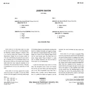 LP - Haydn - Complete Keyboard Music Volume IV