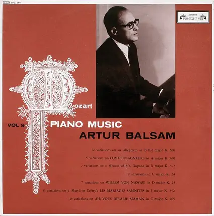 Mozart - Piano Music Vol 9