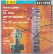 LP - Arthur Benjamin / The London Symphony Orchestra - Concerto Quasi Una Fantasia / Concertino