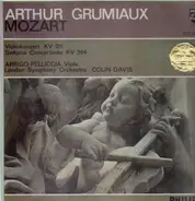 Arthur Grumiaux - Mozart-Violin Concerto K.211, Sinfonia Concertante K. 364