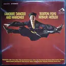 LP - Arthur Fiedler , The Boston Pops Orchestra - Favorite Dances And Marches - Red Seal / Shaded Dog Label