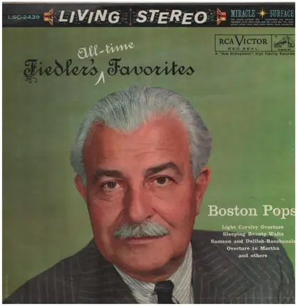 Arthur Fiedler , The Boston Pops Orchestra - Fiedler's All-Time Favorites
