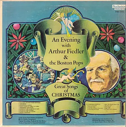 Arthur Fiedler & The Boston Pops Orchestra - Great Songs Of Christmas