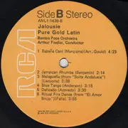 LP - Arthur Fiedler / The Boston Pops Orchestra - Jalousie: Pure Gold Latin