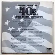 LP - Arthur Fiedler And The Boston Pops Orchestra - Greatest Hits Of The '40s Vol. 2
