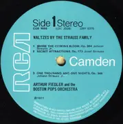 LP - Arthur Fiedler And The The Boston Pops Orchestra - Waltzes By The Strauss Family