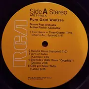LP - Arthur Fiedler / Boston Pops Orchestra - Pure Gold Waltzes