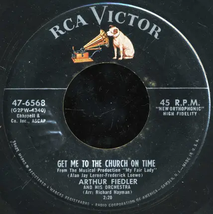 Arthur Fiedler & His Orchestra - I've Grown Accustomed To Her Face