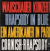 LP - Arthur Fiedler, Boston Pops Orchester - Warschauer Konzert, Rhapsody in Blue, Ein Amerikaner in Paris, Cornish Rhapsody