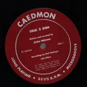 LP - Arthur Holzman - Israel Is Born