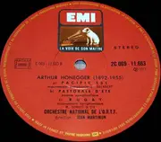 LP - Honegger - Une Cantate De Noël / Pacific 231 / Pastorale D'Été / Rugby a.o.