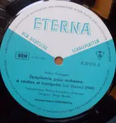 LP - Honegger - Symphonie Pour Orchestre À Cordes Et Trompette / Symphonie Liturgique