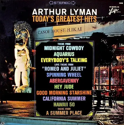 Arthur Lyman - Today's Greatest Hits
