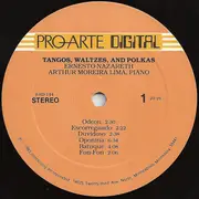 LP - Arthur Moreira Lima , Ernesto Nazareth - Arthur Moreira Lima Plays Tangos, Waltzes, Polkas Of Ernesto Nazareth