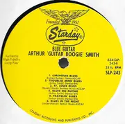 LP - Arthur Smith - The Arthur 'Guitar Boogie' Smith Blues On Guitar Album - Mono