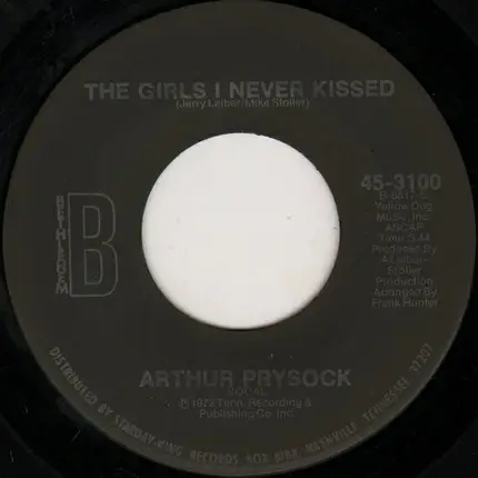 Arthur Prysock - Funny World / The Girl I Never Kissed