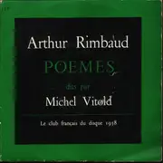 2x7inch Vinyl Single - Arthur Rimbaud / Michel Vitold - Poèmes Dits Par Michel Vitold - EP