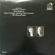 LP - Arthur Rubinstein , Boston Symphony Orchestra / Erich Leinsdorf - Beethoven 'Emperor' Concerto