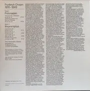 LP - Arthur Rubinstein , Frédéric Chopin - Chopin : Polonaise op. 61, 22 / Impromptus op. 29, 36, 51, 66