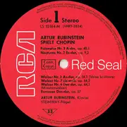 LP - Chopin / Arthur Rubinstein - Rubinstein / Chopin