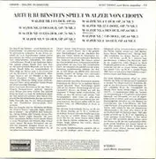 10'' - Chopin - Rubinstein spielt Walzer von Chopin - Dynagroove Sonderauflage