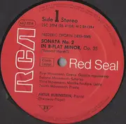 LP - Chopin / Arthur Rubinstein - Sonatas No. 2, Op. 35 ∙ No. 3, Op. 58