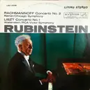 LP - Arthur Rubinstein , Sergei Vasilyevich Rachmaninoff , Franz Liszt , Fritz Reiner / The Chicago Symp - Concerto No. 2 · Concerto No. 1