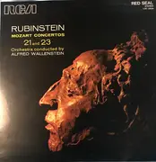 LP - Arthur Rubinstein , Wolfgang Amadeus Mozart , RCA Victor Symphony Orchestra Conducted Alfred Wallen - Mozart Concertos 21 And 23