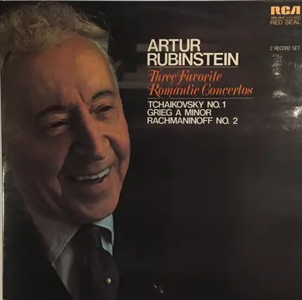 Arthur Rubinstein - Three Favorite Romantic Concertos