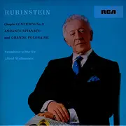 LP - Chopin - Concerto No. 2 / Andante Spianato And Grande Polonaise
