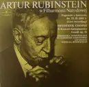 LP - Arthur Rubinstein / Frédéric Chopin - II Koncert Fortepianowy F-moll Op. 21