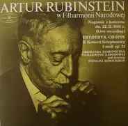 Arthur Rubinstein / Frédéric Chopin - II Koncert Fortepianowy F-moll Op. 21