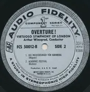 LP - Mozart / Beethoven / Verdi - Overture! - Stereophonic High Fidelity / Gatefold