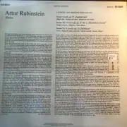LP - Arthur Rubinstein - Moonlight Sonata: Three Favorite Beethoven Sonatas