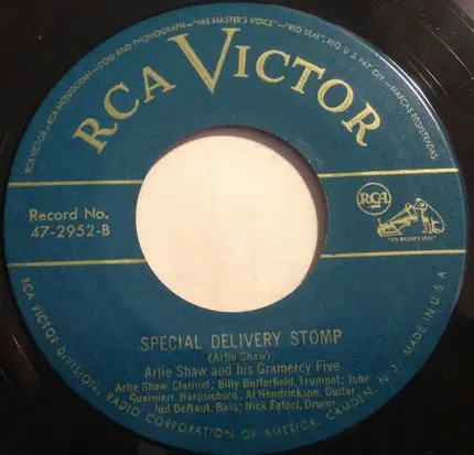 Artie Shaw And His Gramercy Five - Summit Ridge Drive