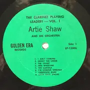 LP - Artie Shaw & His Orchestra / Tommy Reynolds & His Orchestra - The Clarinet Playing Leaders Volume 1