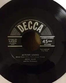 Artie Shaw - Autumn Leaves